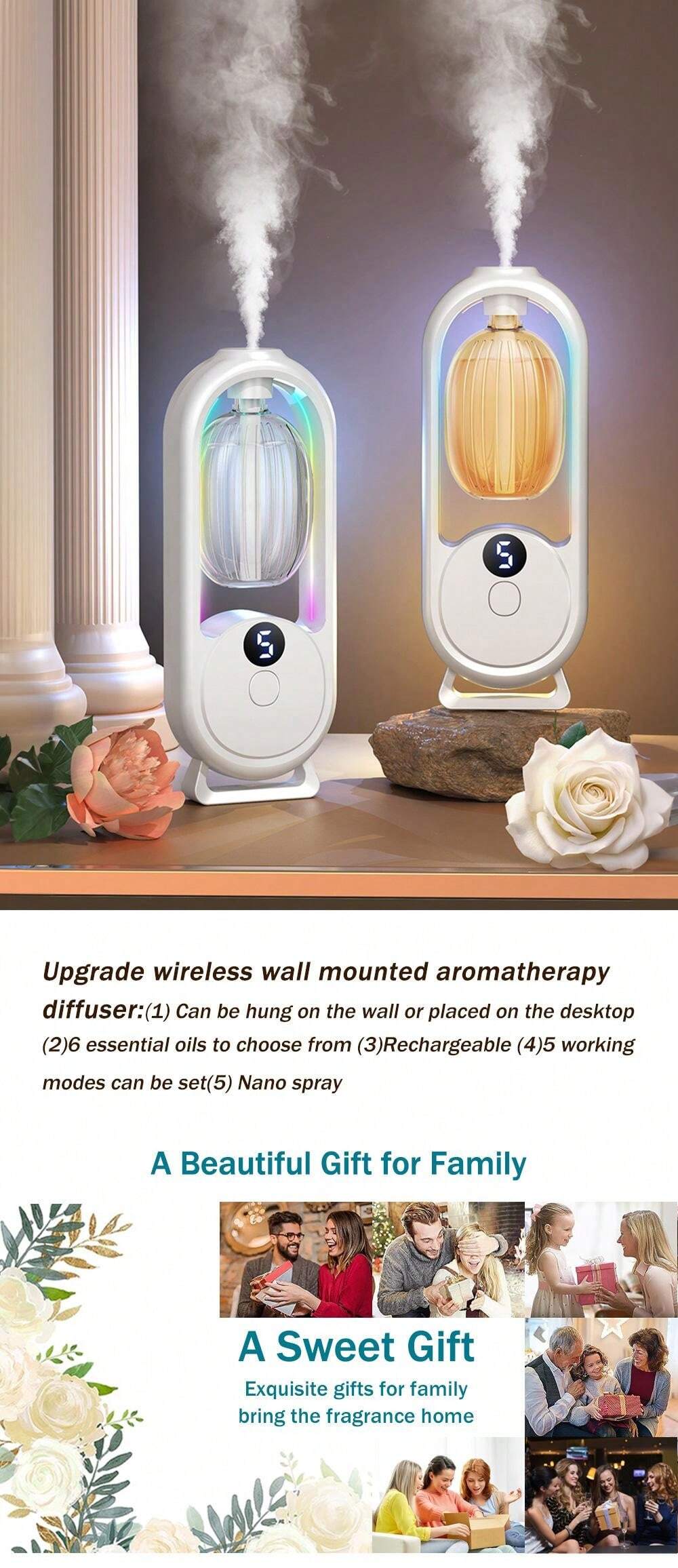 Lavender Jasmine Gardenia Aromatherapy & Essential Oil Electric