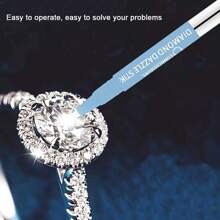 珠宝清洁工具套装、珠宝清洁刷、银抛光布、珠宝清洁和保养用品，去除锈蚀并恢复光泽 - 彩色 - 查看 10