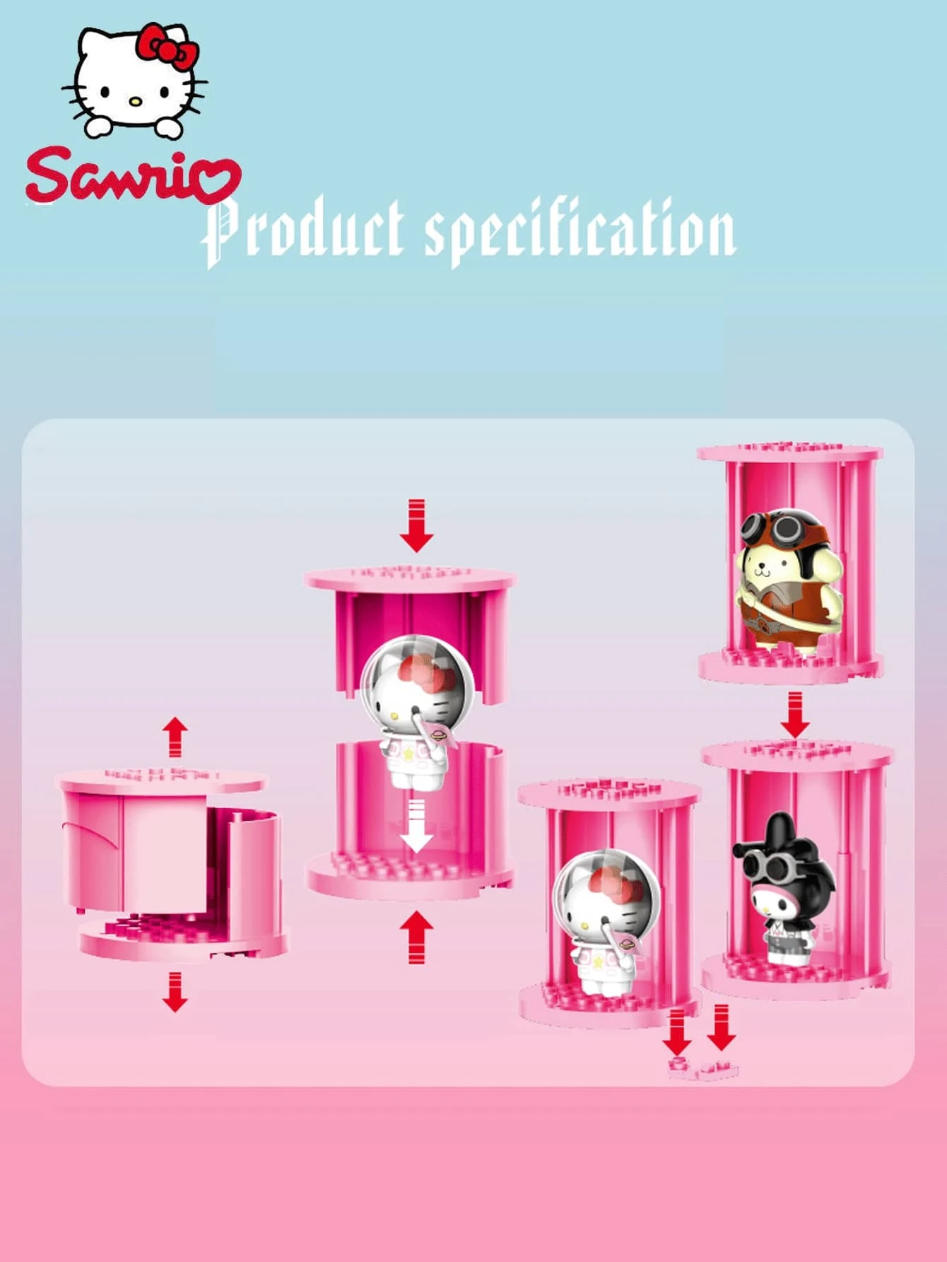 sanrio-officially-licensed-hello-kitty-melody-time-travel-series-new