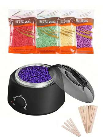 เครื่องอุ่นแว็กซ์สีเขียว, สำหรับแว็กซ์กำจัดขน, หม้อแว็กซ์พาราฟิน, เครื่องอุ่นแว็กซ์มืออาชีพ, เครื่องละลายแว็กซ์