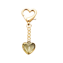 Silver Gold Heart Bag Charm Chain Heart Purse Charm Chain Heart Keychain Pendant Heart Purse Bag Decorative Chain Purse Bag Decoration Purse Accessory Bag Accessories Heart Chain Charm Double Chain/Single Chain Charm Heart Bag Purse Charm Novelty Handbag Chain Strap Bag Purse Charms Accessories Decoration Y2K Thanksgiving Valentines - Multicolor - View 9