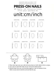 30 件短杏仁形红棕色豹纹和闪亮法式设计假指甲，包括 1 件凝胶和 1 件指甲锉，适合女士和女孩的美甲装饰 - 彩色 - 查看 5