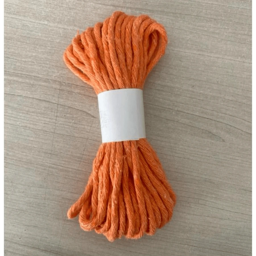 10 Meters Of 24 Strands Colonial Macramé String, Piratininga Textile, Thick - trái cam - Xem 1