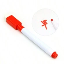 8 支/套子弹头白板笔、干擦板笔、彩色画笔式白板笔、书写工具、学生学校用品、返校