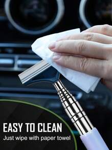 8.2-38.6 Inch Retractable Car Side Mirror Wiper, Windshield Cleaner, Portable Car Interior & Exterior Cleaning Accessory For Rainy & Foggy Weather - 1PCS - View 6