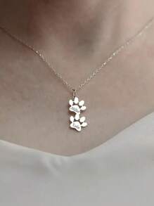 1 chiếc vòng cổ móng vuốt mèo vàng vàng bạc hồng chạm khắc theo yêu cầu - mạ vàng 18K, chọn số lượng móng vuốt (1-5), quà tặng cá nhân hóa hoàn hảo cho ngày lễ tình nhân hoặc lễ giáng sinh, lễ tạ ơn, giáng sinh - Nhiều màu - Xem 6