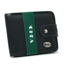 Men's Wallet With Large Button Closure, Card, Lightning Offer - màu đen - Xem 1