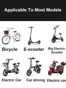 1 szt. Regulowane składane lusterko wsteczne rowerowe wypukłe okrągłe szerokokątne, odblask rowerowy