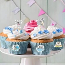 500Pcs Koala Bear Stickers Roll Vinyl Stickers For Scrapbook Journaling Laptop Bumper Skateboard Water Bottles Computer Phone Cartoon Anime,Stickers,Koala,Sticker Roll - Multicolor - View 7