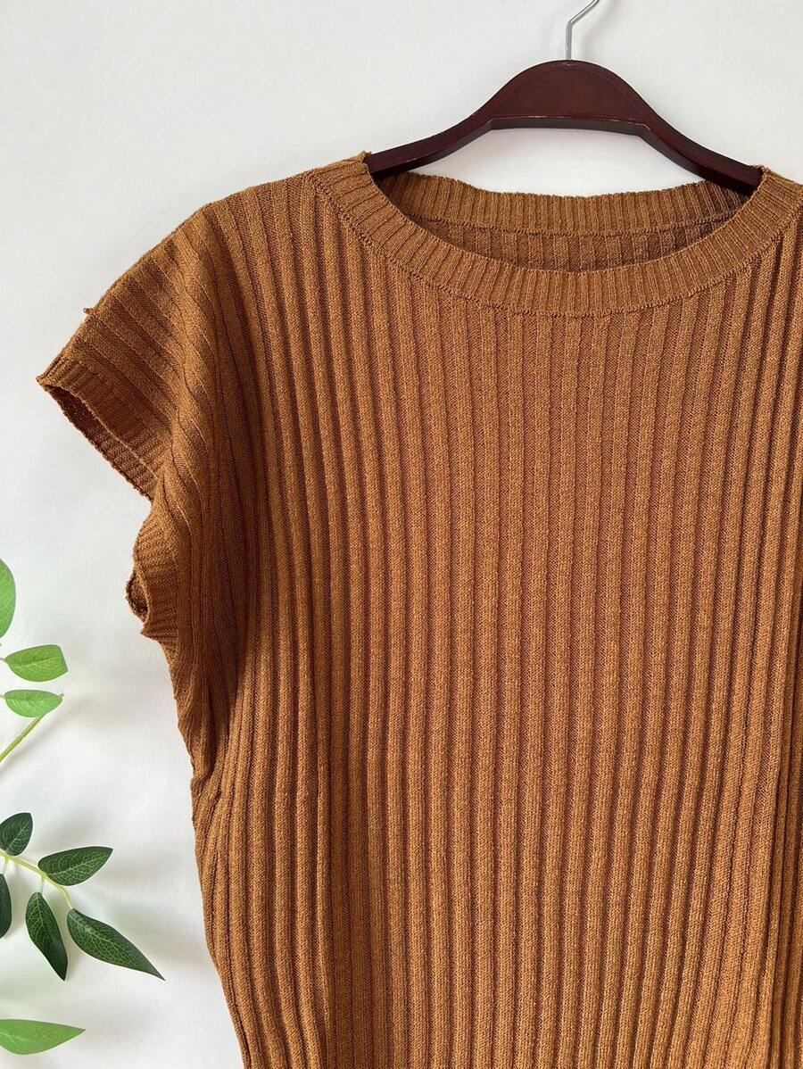 MODAL BLOUSE - Brown - View 1