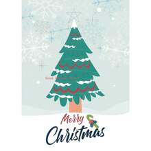 1 tấm áp phích ông già Noel vui vẻ ngày lễ vui vẻ tranh in trên vải nghệ thuật treo tường hiện đại hình ảnh quà tặng trẻ em phòng khách trang trí nhà không có khung - Nhiều màu - Xem 41