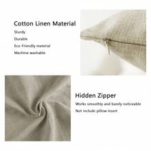 Husă de pernă cu fulgi de zăpadă de Crăciun Husă de pernă de in fulgi de nea roșii, pentru canapea extensibilă, iarnă, fată de pernă moale 18x18 inch - YM3409193 pachet unic de fulgi de zăpadă - Vizualizare 4