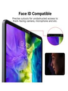 2pcs Matte Anti-Fingerprint Anti-Glare Sensitive Paper-Like Writing Screen Protector Compatible With Samsung Galaxy// Mate Pad/Honor//Redmi/IPad Air Pro 11 13 12.9 9.7inch S7 S8 S9 Plus FE Touch Office Painting Paper-Like Film Soft Film, Not Glass Gift For Birthday, Family, Friends Pad Screen Protector, Pad Accessories