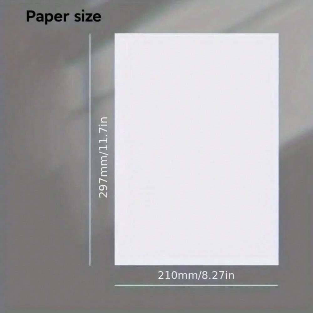 100pcs A4 Blank Drawing Paper, Suitable For Anime Drawings, Hand