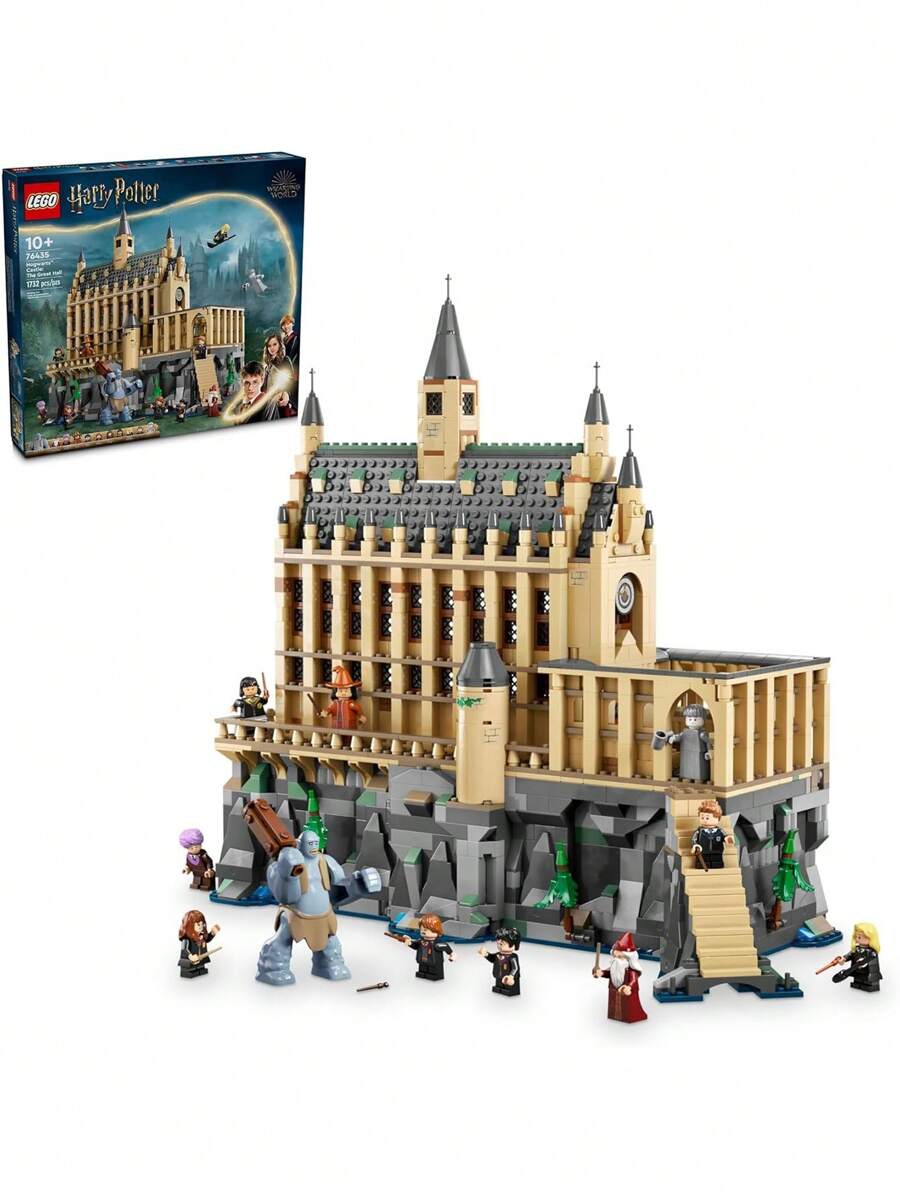 LEGO Hogwarts Castle The Great Hall, Castle Toy Playset With 11