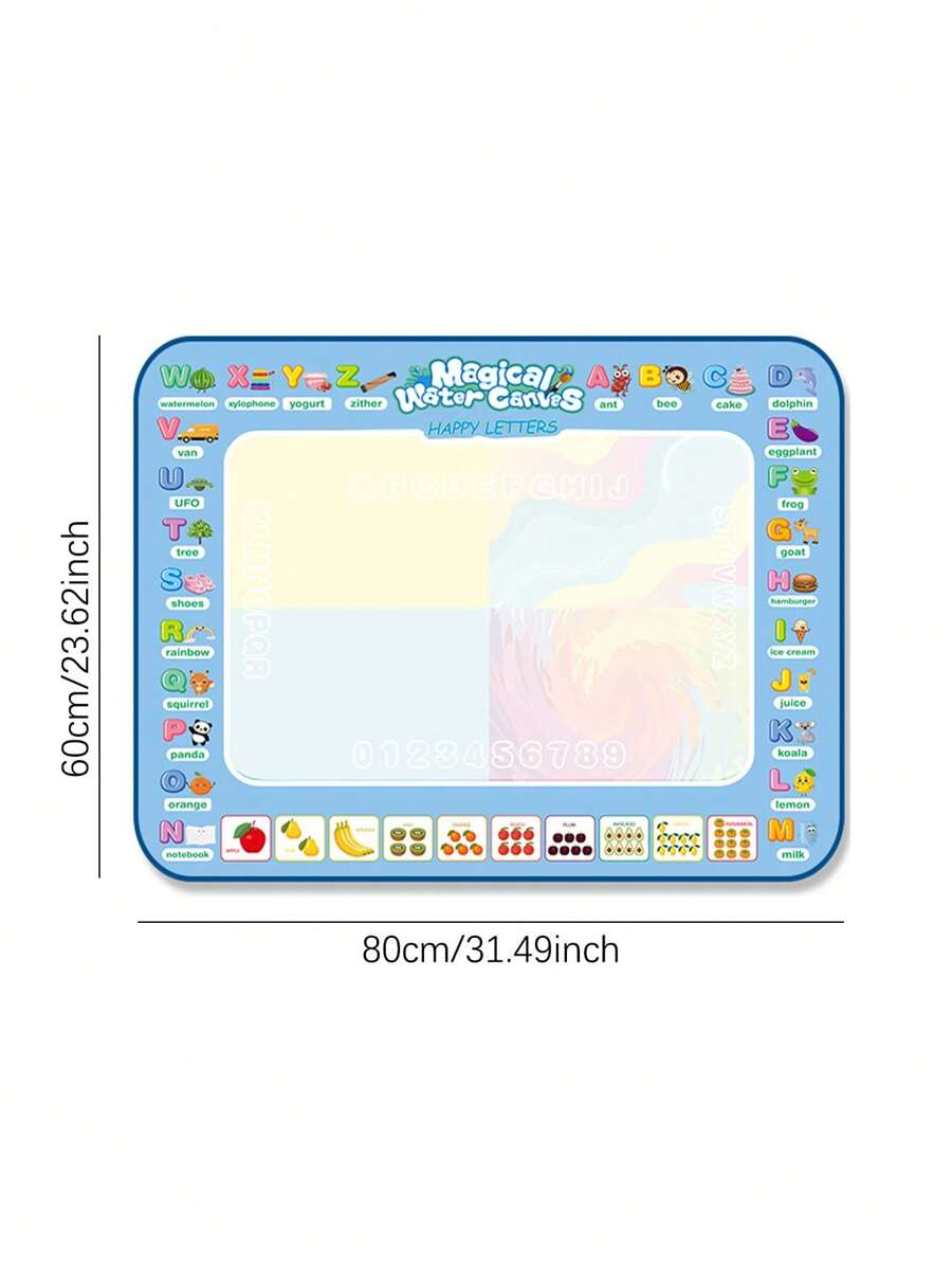 Reusable Magic Doodle Mat And Water Drawing Canvas For Kids MessFree