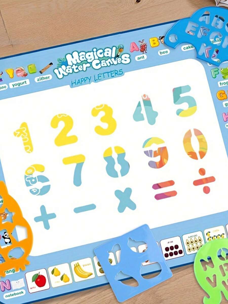 Reusable Magic Doodle Mat And Water Drawing Canvas For Kids MessFree