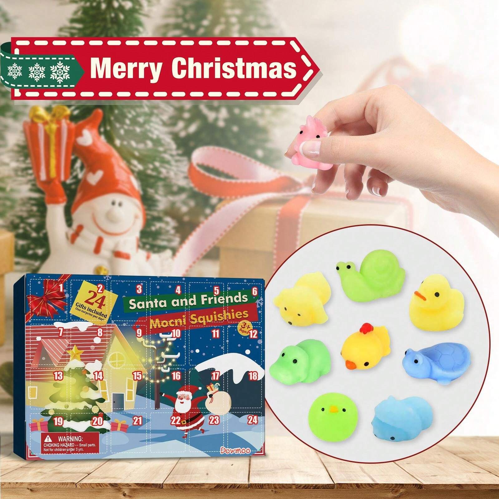 Christmas Decoration Dowmoo Christmas Pinch Advent Calendar Blind Box