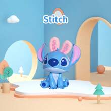 Miniso Adornos de personajes, Caja ciega de personajes con tema "¿Dónde está el conejo?", Caja ciega de figuras decorativas para el hogar, Adornos de regalo, Muñecos de peluche de Stitch y Winnie, Figuras de juguete, Juguete de conejo, Winnie Pooh - Amarillo - Ver 2