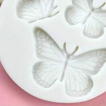 3 stampi in silicone a forma di farfalla, adatti per torte, cioccolati e artigianato - facile da smontare, design flessibile, ideali per la panificazione fai-da-te e i progetti artistici - perfetti per feste di compleanno e matrimoni