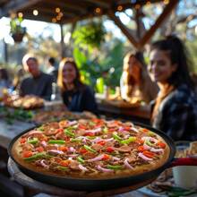 带孔圆形披萨盘，适用于烤箱的不粘披萨盘 9 英寸、11 英寸、12 英寸，披萨烤盘，带孔碳钢披萨烤盘，适用于家庭餐厅厨房烘焙 - 彩色 - 查看 7