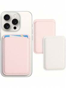 Magnetic Wallet Phone With Mag Safe Wallet Accessories For Phone 16 15 14 13 12 Pro/Pro Max/Plus/Mini Safe Case Series Card Holder Wallet Business Card Holder Credit Card Holder Women For Women For Men Card Wallet Magsafe Wallet