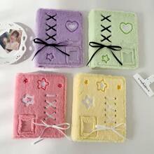 即时胶片毛绒相册，3英寸卡片收纳盒，偶像相册合集，重返校园 - 多色 - 查看 6