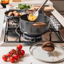 Non-Stick Cookware Set For Induction Stove 12-Piece Kit Brinox Granite Set - Xem 4