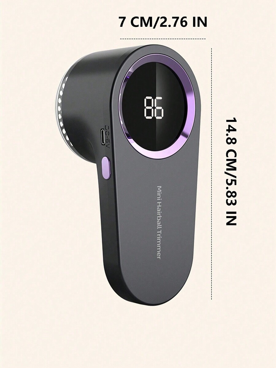 Beige & Grey Household Fabric Depiller Machine, Home Clothes Fuzz