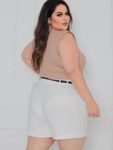 Marrant Tailored Shorts Plus GG G1 G2 G3 Fashion 2024 - trắng - Xem 3