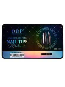 Soft Gel Nail Tips Professional Manicure 600Pcs MOA-07 - Clear - View 2