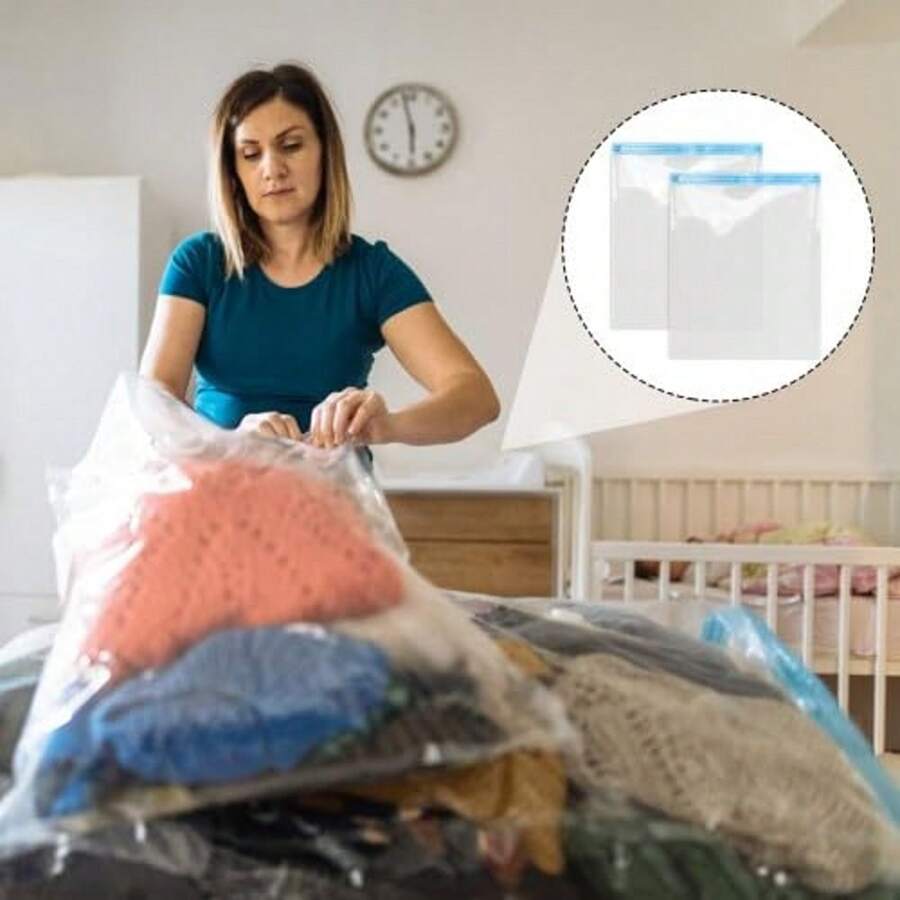 Compression Bags For Travel, Travel Essentials Compression Bags, Vacuum