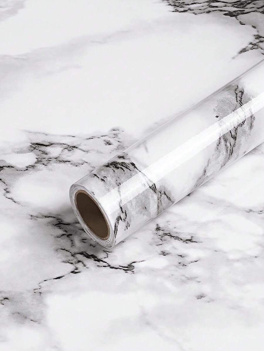 1 Cuộn Giấy dán tường chống thấm nước bằng nhựa PVC vân đá cẩm thạch cho phòng tắm, bàn bếp, mặt bàn bếp Ambry, miếng dán tự dính để trang trí đồ nội thất