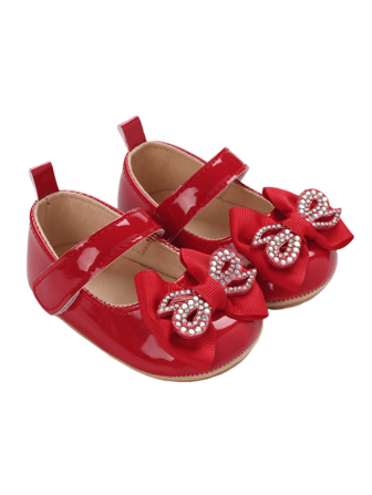 Zapatos cómodos de suela blanda para caminar, estilo princesa, para bebés de 0-1 año en primavera/otoño