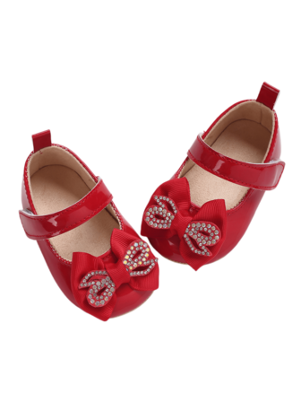 Zapatos cómodos de suela blanda para caminar, estilo princesa, para bebés de 0-1 año en primavera/otoño