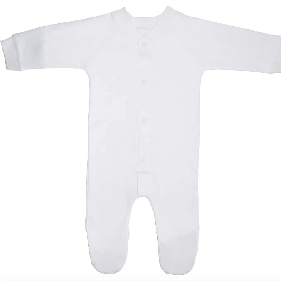 Interlock White ClosedToe Sleep & Play SHEIN USA