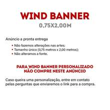 Felicita Wind Banner Promotion Flag Only Fabric 0.75x2.00 - FB-017 - Xem 4