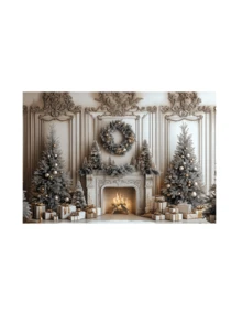 3D Sublimated Fabric Photographic Background Christmas 2.20x1.50 Horizontal - FFF-2281 - 查看 1