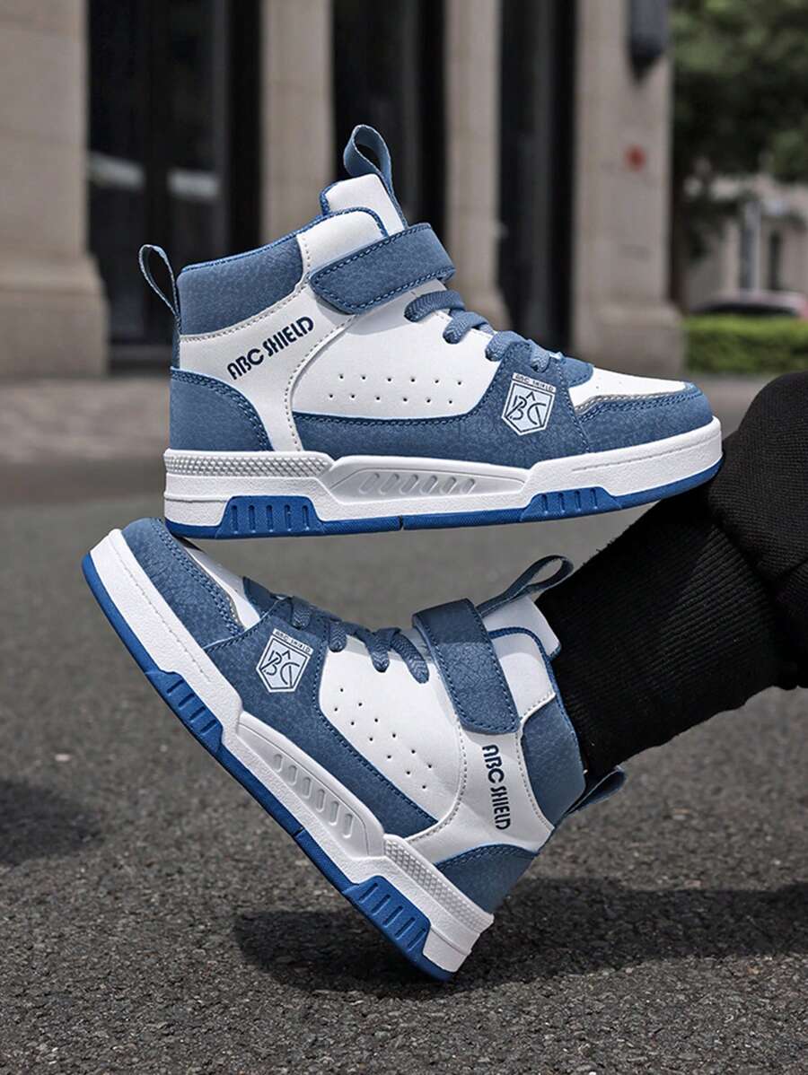 儿童休闲时尚舒适户外运动鞋，春秋 - 白色 - 查看 1