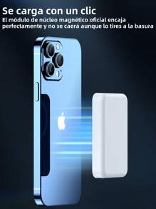 Batería Inalámbrica Magsafe Compatible Con - Blanco - Ver 3