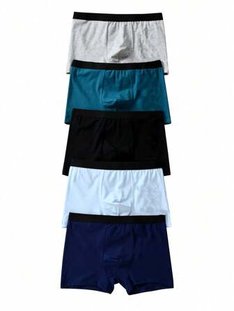 Tween Boy Clean Color 5 Packs Underwear
