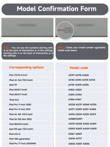 1pc Lily Flower Pattern, Upgraded Double-Sided Printing, Colorful Acrylic Transparent Crystal Protective Case Compatible With IPad 10.2", IPad Pro 11" 2021/2020/10th Gen, IPad Mini 6, IPad 5th Gen (9.7"), IPad Air 5th Gen 2022, With Pencil Slot, Shockproof, Auto Sleep/Wake Function - Multicolor - View 9