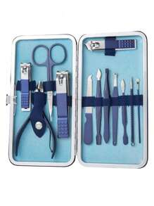 Manicure Set Pedicure Kit Nail Clippers Set Fingernail Clipper Set Ingrown Toenail Nail Kit Scissor Nail Trimmer Kit Women And Men's Care Grooming Tools