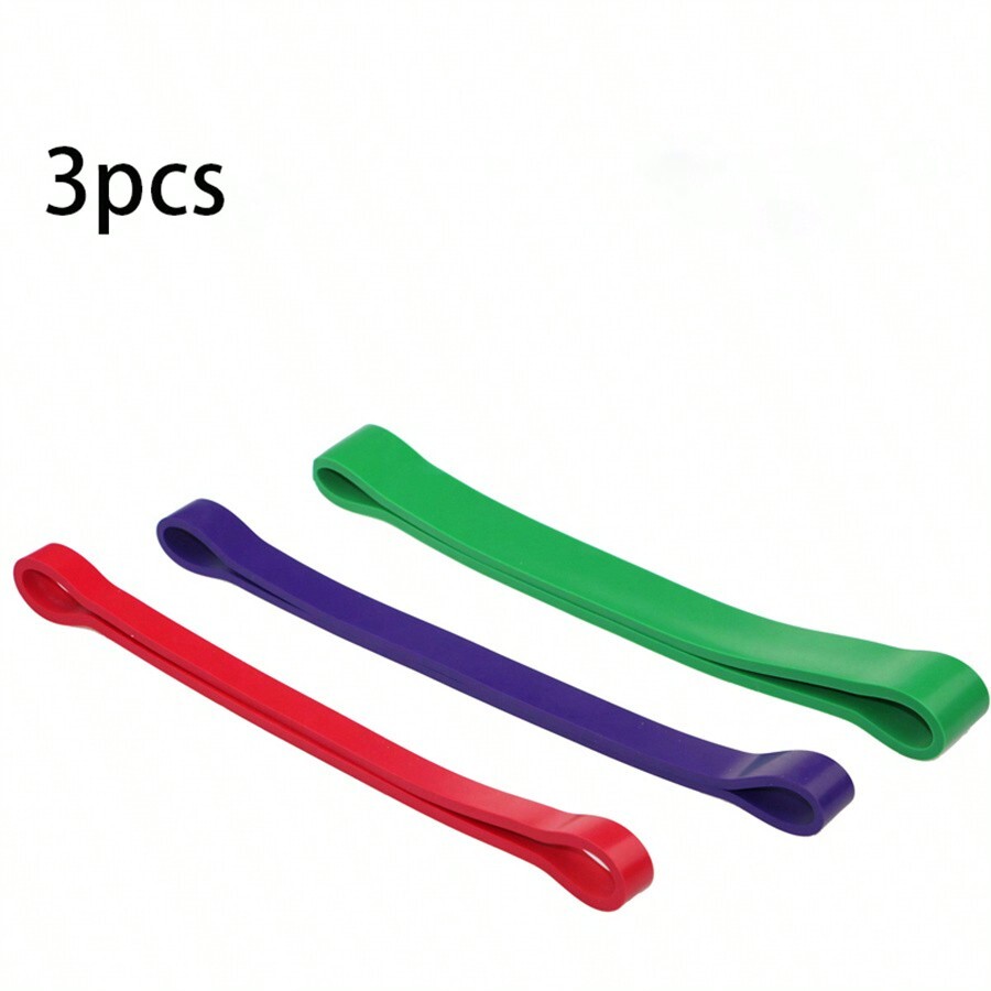 Fitness Resistance Bands Loop Set 3 Level Thick Heavy Athletic Power