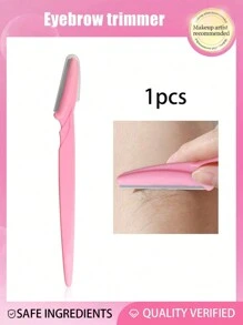 Eyebrow Shaving Razor Set, Exfoliating And Dermabrasion Tool, Face And Body Hair Trimmer, Long-Handled Eyebrow Shaper