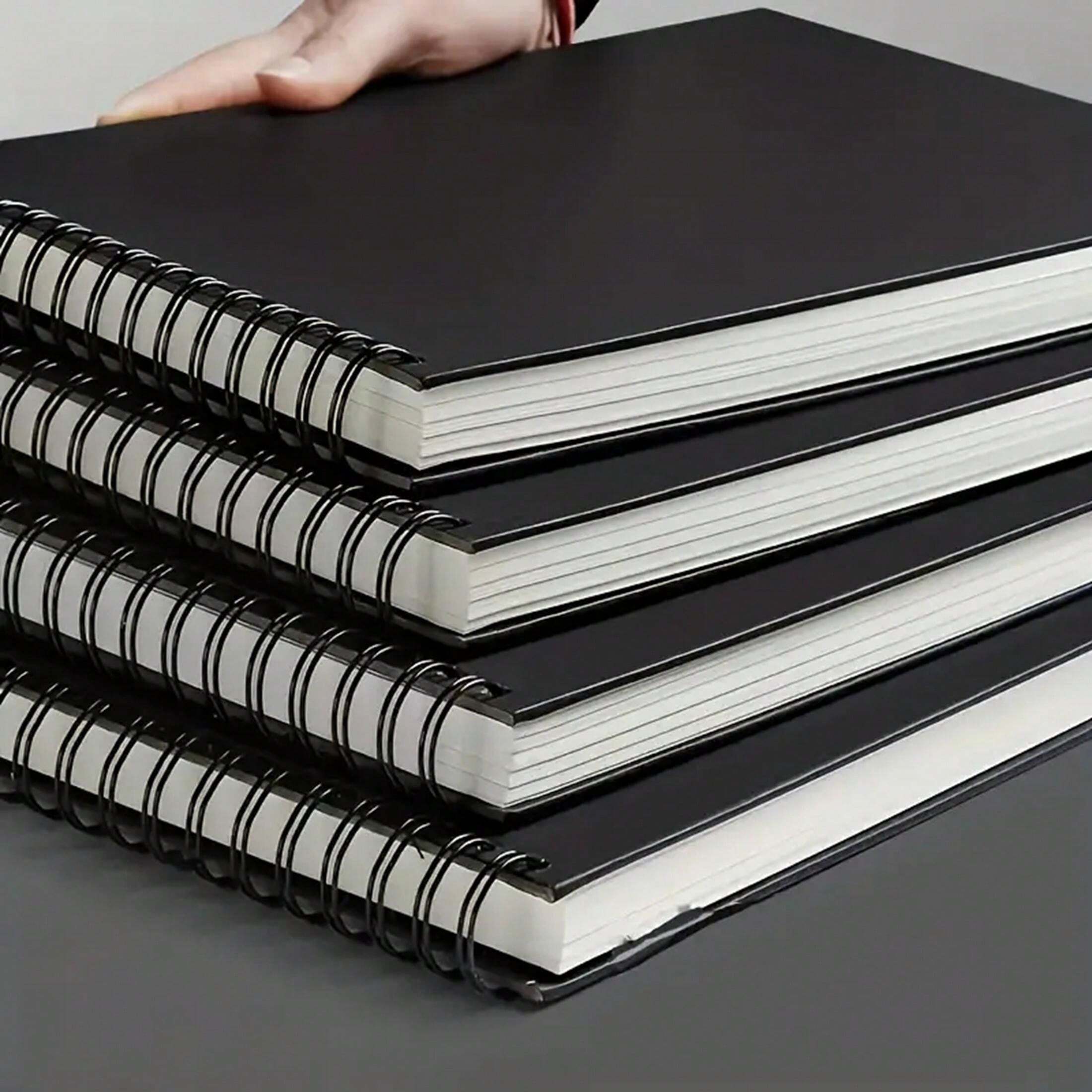 A Sketchbook With Spiral Binding At The Top, An Acid Free Art