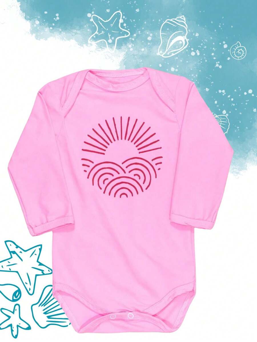BABY BODYSUIT UV50+ PROTECTION - Baby Pink - View 1