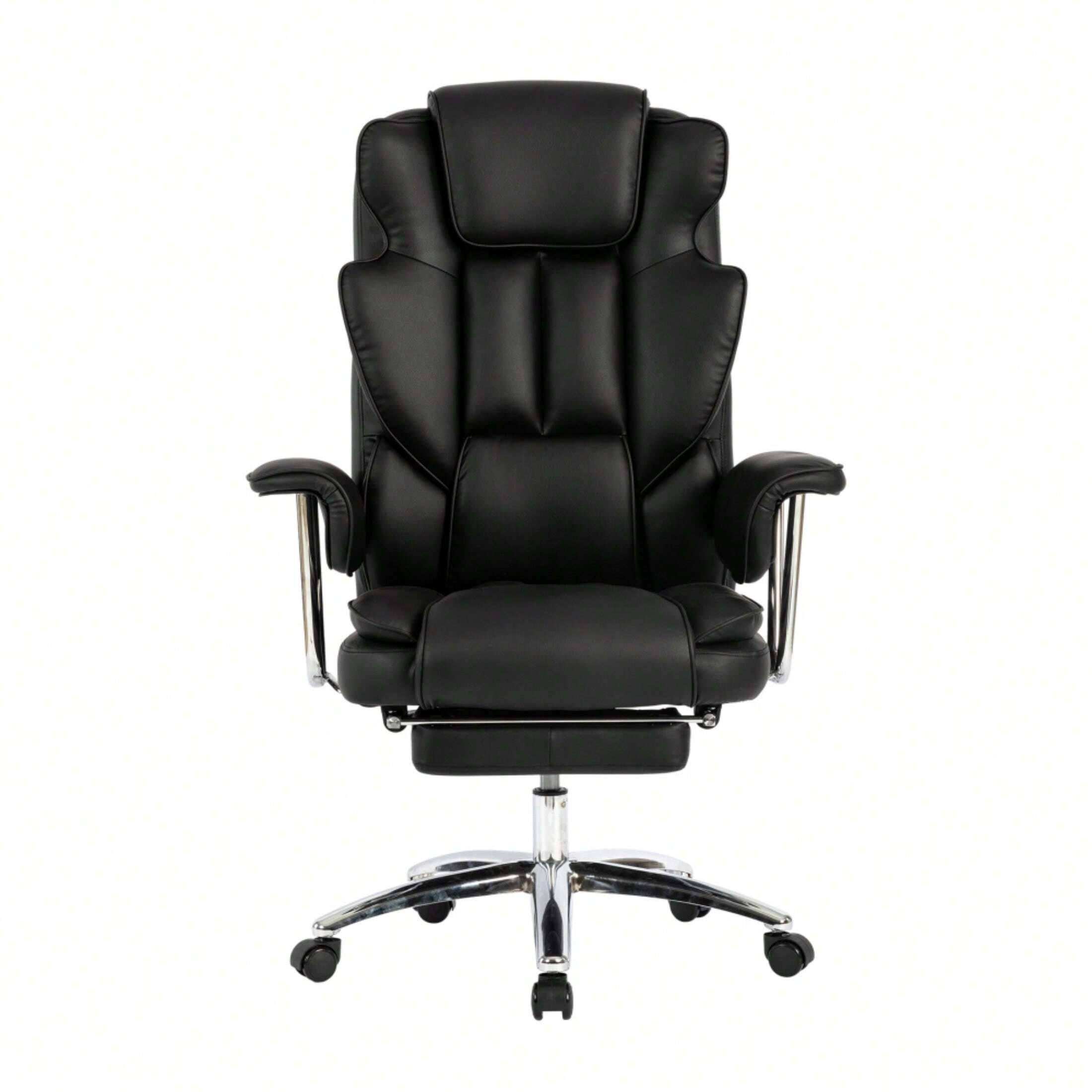 FKZNPJ Office Chair Big And Tall Executive Office Chair With Footrest