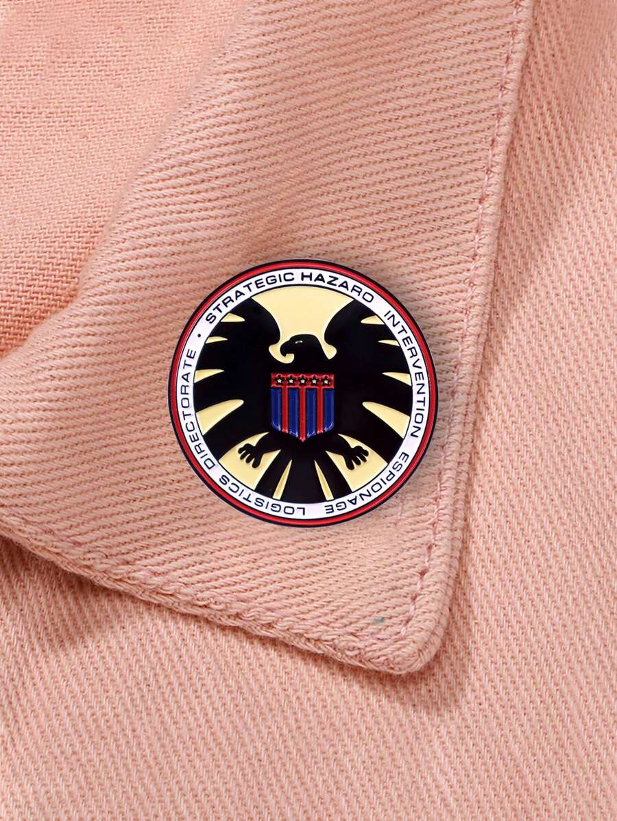 1 cái Trâm cài áo logo tổ chức Anime Châu Âu và Mỹ bằng hợp kim kẽm, Quà tặng - món quà đại bàng - Xem 1