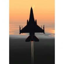 1 tấm áp phích hành tinh máy bay phản lực tranh vải in HD hiện đại nghệ thuật treo tường hình ảnh cho phòng khách trang trí nhà không có khung - Nhiều màu - Xem 28